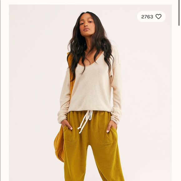 Free People sz small oversized sweatpants 😍 - Picture 2 of 5